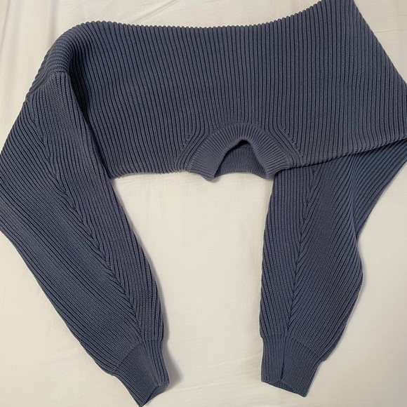 alexanderwang.t cropped crewneck shrug - Picture 6 of 10